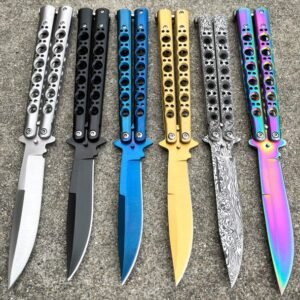 Mariposa Balisong Escorpión cerrada de