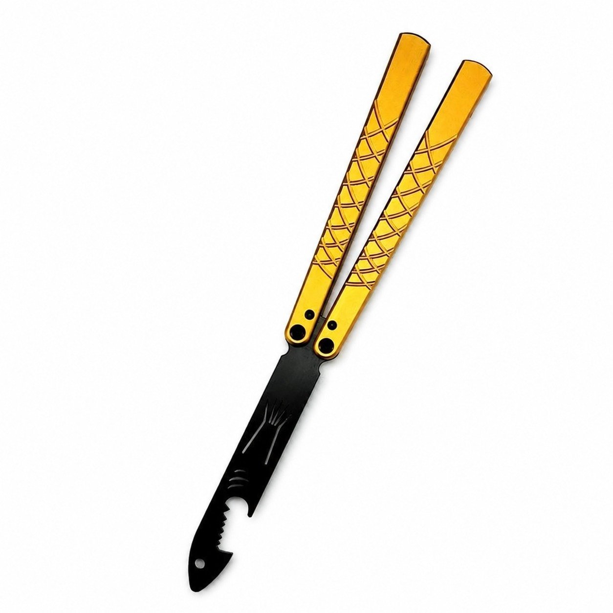 18041-main-white-clean-v3.jpg Nuevo Sirena aviación mango de aluminio práctica mariposa cuchillo