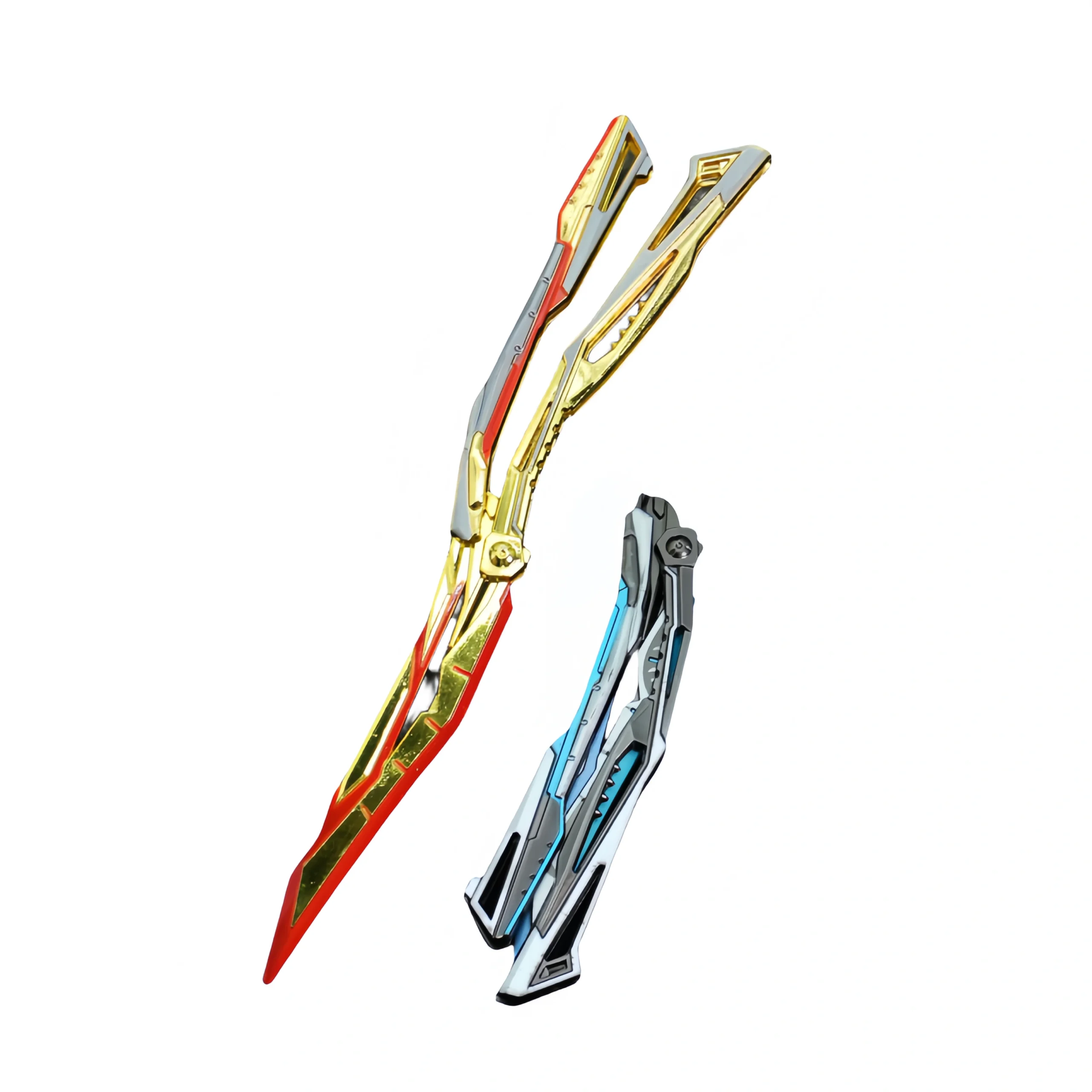 O1CN01KdWqos1hwEN2GcZtk_2217202384341-0-cib-scaled-1.webp Crossfire-juego periférico de metal, modelo plegable, cuchillo de mariposa, entrenador, manualidades
