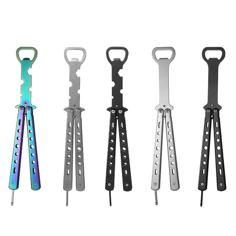 O1CN01VRRyKB1Pl5cFOYOUz_2218687281880-0-cib.jpg Balisong Abrebotellas Abridor de Vino Creativo Multifuncional para Uso doméstico